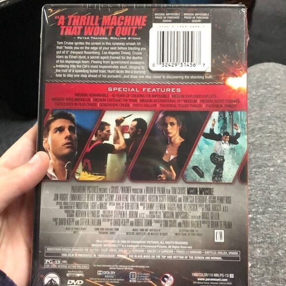 NWT Mission Impossible DVD - Picture 2 of 2